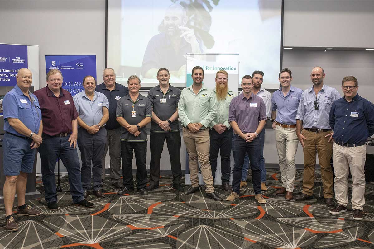 Group shot of the 2020 Business Acceleration Program graduates