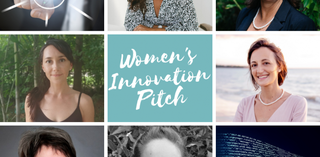 Portrait images of the Women's Innovation Pitch finalists 2021